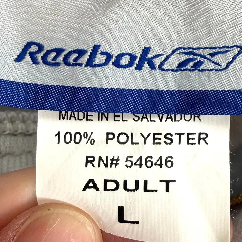 NEW Reebok Baseball Pants Gray Adult Size L 36 x 31 NWT